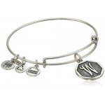 Alex and Ani Initial Expandable Wire Bangle Bracelet, 2.5" Alex and Ani Initial Expandable Wire Bangle Bracelet, 2.5"