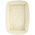 Basics Padded Pet Bolster Bed