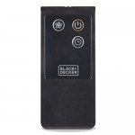 BLACK+DECKER BFSR16B 16 in. Stand Fan with Remote Control, Black