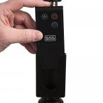 BLACK+DECKER BFSR16B 16 in. Stand Fan with Remote Control, Black