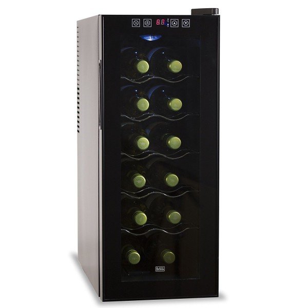 BLACK+DECKER BWT12TB 12 Bottle Capacity Wine Cellar