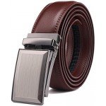 Belt for Men,Bulliant Men's Click Ratchet Belt Of Genuine Leather,Trim to Fit