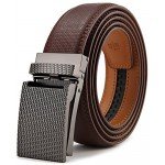 Belt for Men,Bulliant Men's Click Ratchet Belt Of Genuine Leather,Trim to Fit