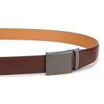Belt for Men,Bulliant Men's Click Ratchet Belt Of Genuine Leather,Trim to Fit