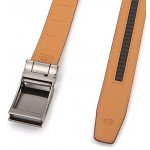 Belt for Men,Bulliant Men's Click Ratchet Belt Of Genuine Leather,Trim to Fit