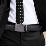 Belt for Men,Bulliant Men's Click Ratchet Belt Of Genuine Leather,Trim to Fit