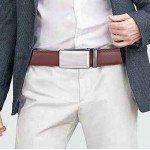 Belt for Men,Bulliant Men's Click Ratchet Belt Of Genuine Leather,Trim to Fit