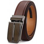 Belt for Men,Bulliant Men's Click Ratchet Belt Of Genuine Leather,Trim to Fit