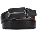 Belt for Men,Bulliant Men's Click Ratchet Belt Of Genuine Leather,Trim to Fit