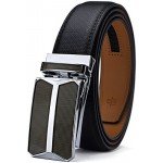 Belt for Men,Bulliant Men's Click Ratchet Belt Of Genuine Leather,Trim to Fit
