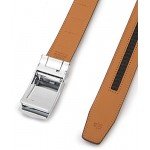Belt for Men,Bulliant Men's Click Ratchet Belt Of Genuine Leather,Trim to Fit