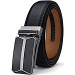Belt for Men,Bulliant Men's Click Ratchet Belt Of Genuine Leather,Trim to Fit