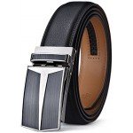 Belt for Men,Bulliant Men's Click Ratchet Belt Of Genuine Leather,Trim to Fit