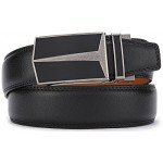 Belt for Men,Bulliant Men's Click Ratchet Belt Of Genuine Leather,Trim to Fit