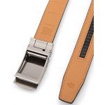 Belt for Men,Bulliant Men's Click Ratchet Belt Of Genuine Leather,Trim to Fit