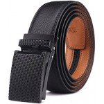 Belt for Men,Bulliant Men's Click Ratchet Belt Of Genuine Leather,Trim to Fit