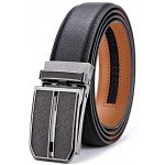 Belt for Men,Bulliant Men's Click Ratchet Belt Of Genuine Leather,Trim to Fit