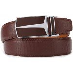 Belt for Men,Bulliant Men's Click Ratchet Belt Of Genuine Leather,Trim to Fit