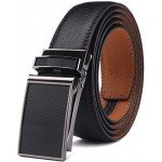 Belt for Men,Bulliant Men's Click Ratchet Belt Of Genuine Leather,Trim to Fit