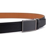 Belt for Men,Bulliant Men's Click Ratchet Belt Of Genuine Leather,Trim to Fit