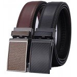 Belt for Men,Bulliant Men's Click Ratchet Belt Of Genuine Leather,Trim to Fit