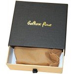 Beltox Fine Men's Dress Belt Leather Reversible 1.25" Wide Rotated Buckle Gift Box