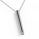 Bestgrass Ashes Necklace for Ashes, Urn Necklace for Ashes, Ashes for Mom Dad and Pet