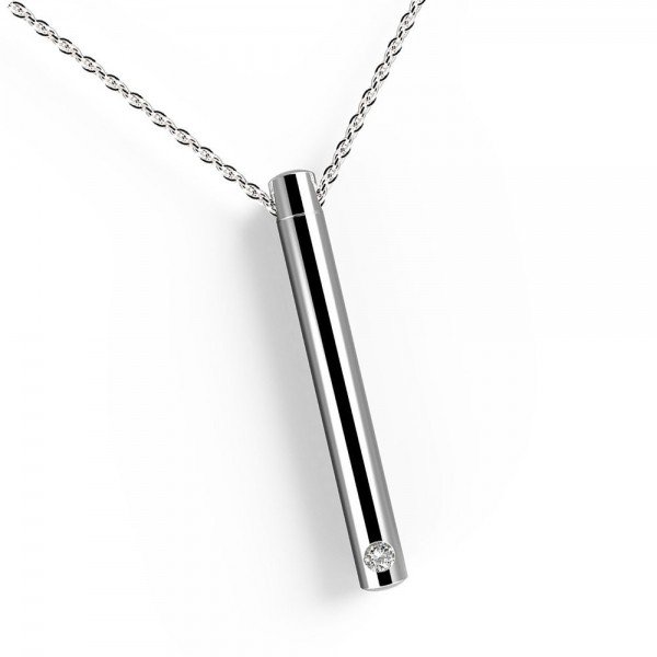 Bestgrass Ashes Necklace for Ashes, Urn Necklace for Ashes, Ashes for Mom Dad and Pet