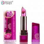 Black Chrysanthemum Lipstick 3 Fruit Flavors Temperature changed Lip Balm Moisturizer Lips 3.5g Makeup Brand HengFang #H9266