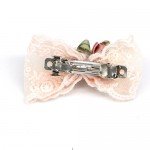 Bling Rhinestone Luxury Pet Puppy dog cat Hairpin hair bows tie dog lace Hair Clips Pet Dog Grooming Pet hair accessories Pack Of 2