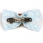 Bling Rhinestone Luxury Pet Puppy dog cat Hairpin hair bows tie dog lace Hair Clips Pet Dog Grooming Pet hair accessories Pack Of 2