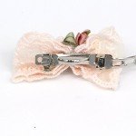 Bling Rhinestone Luxury Pet Puppy dog cat Hairpin hair bows tie dog lace Hair Clips Pet Dog Grooming Pet hair accessories Pack Of 2
