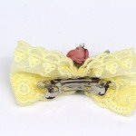 Bling Rhinestone Luxury Pet Puppy dog cat Hairpin hair bows tie dog lace Hair Clips Pet Dog Grooming Pet hair accessories Pack Of 2
