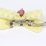 Bling Rhinestone Luxury Pet Puppy dog cat Hairpin hair bows tie dog lace Hair Clips Pet Dog Grooming Pet hair accessories Pack Of 2
