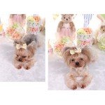 Bling Rhinestone Luxury Pet Puppy dog cat Hairpin hair bows tie dog lace Hair Clips Pet Dog Grooming Pet hair accessories Pack Of 2