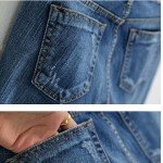 Boyfriend Jeans For Women 2018 Hot Sale Vintage Distressed Regular Spandex Ripped Jeans Denim washed Pants Woman Jeans C1028