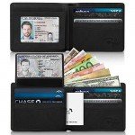 Bryker Hyde 2 ID Window RFID Wallet for Men, Executive Bifold Top Flip Wallet, Sleek and Stylish Gift for Men, Multi Card Extra Capacity Travel Wallet