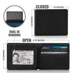 Bryker Hyde 2 ID Window RFID Wallet for Men, Executive Bifold Top Flip Wallet, Sleek and Stylish Gift for Men, Multi Card Extra Capacity Travel Wallet