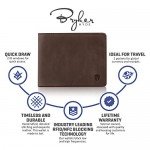 Bryker Hyde 2 ID Window RFID Wallet for Men, Executive Bifold Top Flip Wallet, Sleek and Stylish Gift for Men, Multi Card Extra Capacity Travel Wallet