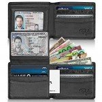 Bryker Hyde 2 ID Window RFID Wallet for Men, Executive Bifold Top Flip Wallet, Sleek and Stylish Gift for Men, Multi Card Extra Capacity Travel Wallet