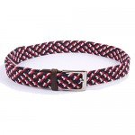 Canvas Elastic Fabric Woven Stretch Multicolored Braided Belts