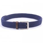 Canvas Elastic Fabric Woven Stretch Multicolored Braided Belts
