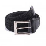 Canvas Elastic Fabric Woven Stretch Multicolored Braided Belts