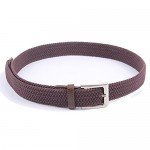 Canvas Elastic Fabric Woven Stretch Multicolored Braided Belts