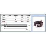 Canvas Elastic Fabric Woven Stretch Multicolored Braided Belts