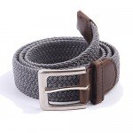 Canvas Elastic Fabric Woven Stretch Multicolored Braided Belts