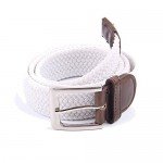 Canvas Elastic Fabric Woven Stretch Multicolored Braided Belts