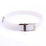Canvas Elastic Fabric Woven Stretch Multicolored Braided Belts