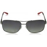 Carrera Men's CA8014S Polarized Rectangular Sunglasses