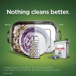 Cascade Platinum ActionPacs Dishwasher Detergent, Fresh, 62 count (Packaging May Vary)